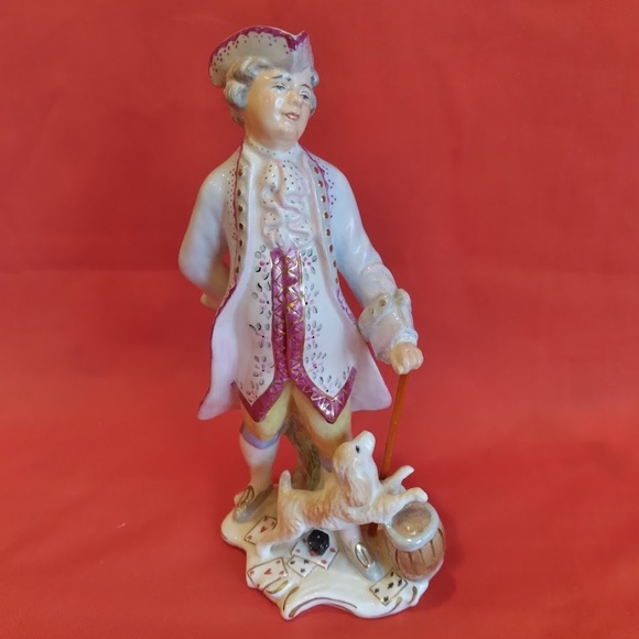 Vintage Figurine THE RAKE 131 Made in England Hand Painted